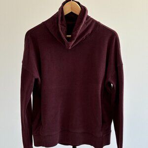 Lululemon Women's sz. 8/Med Stress Less Pullover - Soft Long Sleeve Funnel Neck